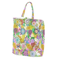 Illustration-pattern-abstract Giant Grocery Tote by Pakrebo