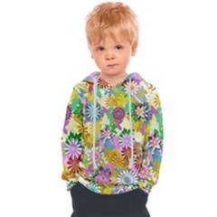 Illustration-pattern-abstract Kids  Overhead Hoodie