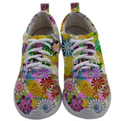 Illustration-pattern-abstract Mens Athletic Shoes