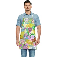 Illustration-pattern-abstract Kitchen Apron by Pakrebo