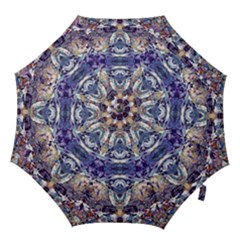 Amethyst Repeats Hook Handle Umbrellas (large) by kaleidomarblingart