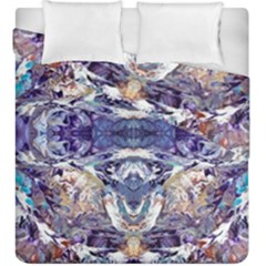 Amethyst Repeats Duvet Cover Double Side (king Size) by kaleidomarblingart