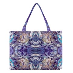 Amethyst Repeats Medium Tote Bag by kaleidomarblingart