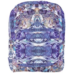 Amethyst Repeats Full Print Backpack by kaleidomarblingart