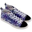 Amethyst repeats Men s Mid-Top Canvas Sneakers View3