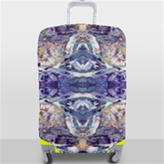 Amethyst Repeats Luggage Cover (large) by kaleidomarblingart