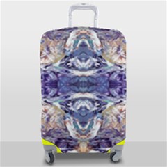 Amethyst Repeats Luggage Cover (medium) by kaleidomarblingart