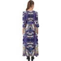 Amethyst repeats Button Up Maxi Dress View2