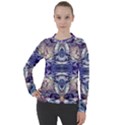 Amethyst repeats Women s Pique Long Sleeve Tee View1