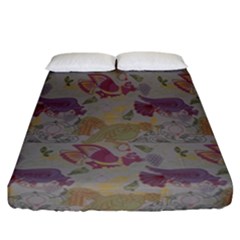 Pattern-tsit Fitted Sheet (california King Size) by Gohar