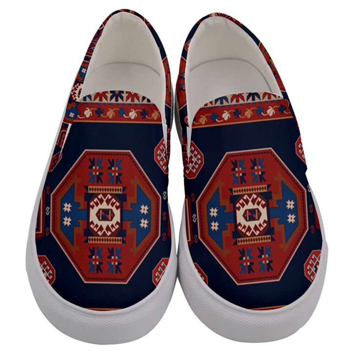 Armenian Carpet Men s Canvas Slip Ons