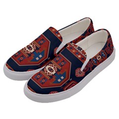 Armenian Carpet Men s Canvas Slip Ons by Gohar