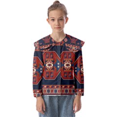 Armenian Carpet Kids  Peter Pan Collar Blouse by Gohar