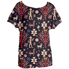 Carpet-symbols Women s Oversized Tee