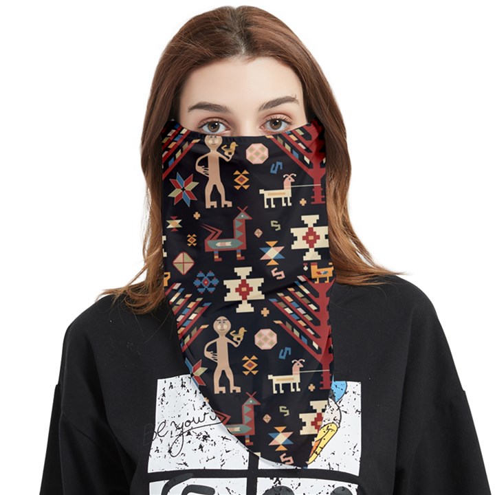 Carpet-symbols Face Covering Bandana (Triangle)