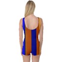 Abstract Blue And Orange 930 One Piece Boyleg Swimsuit View2