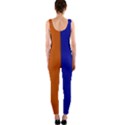 Abstract Blue And Orange 930 One Piece Catsuit View2