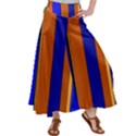 Abstract Blue And Orange 930 Satin Palazzo Pants View1