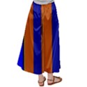 Abstract Blue And Orange 930 Satin Palazzo Pants View2