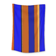 Abstract Blue And Orange 930 Small Tapestry