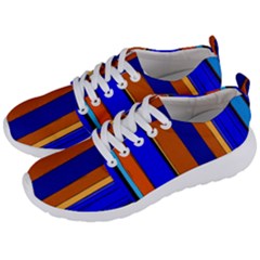 Abstract Blue And Orange 930 Men s Lightweight Sports Shoes