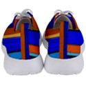 Abstract Blue And Orange 930 Men s Lightweight Sports Shoes View4