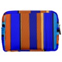 Abstract Blue And Orange 930 Make Up Pouch (Medium) View2