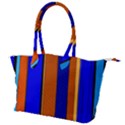 Abstract Blue And Orange 930 Canvas Shoulder Bag View1