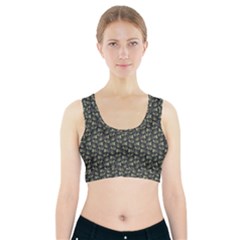 Robot Skull Extreme Close Up Sports Bra With Pocket by dflcprintsclothing