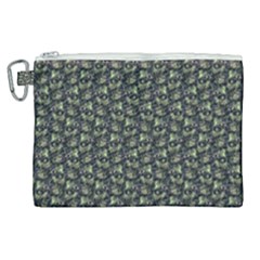 Robot Skull Extreme Close Up Canvas Cosmetic Bag (xl) by dflcprintsclothing