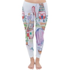 Easter Village  Classic Winter Leggings by ConteMonfrey