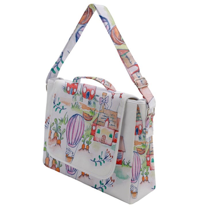 Easter Village  Box Up Messenger Bag