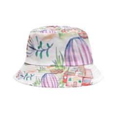 Easter Village  Inside Out Bucket Hat by ConteMonfrey