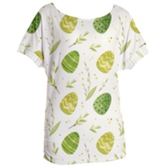 Easter Green Eggs  Women s Oversized Tee