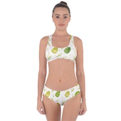 Easter Green Eggs  Criss Cross Bikini Set by ConteMonfrey