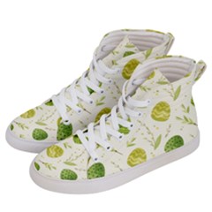 Easter Green Eggs  Men s Hi-top Skate Sneakers by ConteMonfrey