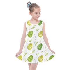 Easter Green Eggs  Kids  Summer Dress by ConteMonfrey