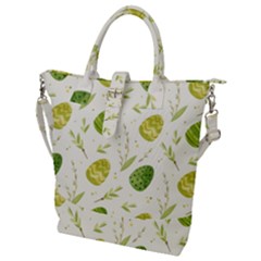 Easter Green Eggs  Buckle Top Tote Bag by ConteMonfrey