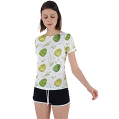 Easter Green Eggs  Back Circle Cutout Sports Tee by ConteMonfrey