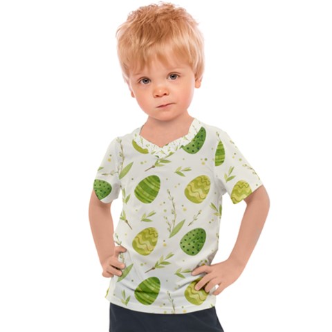 Easter Green Eggs  Kids  Sports Tee by ConteMonfrey