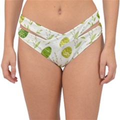 Easter Green Eggs  Double Strap Halter Bikini Bottom