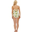 Easter Green Eggs  Knot Front One-Piece Swimsuit View4