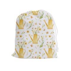 Easter Garden   Drawstring Pouch (xl) by ConteMonfrey