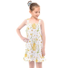 Easter Garden   Kids  Overall Dress by ConteMonfrey