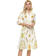 Easter Egg Classy Knee Length Dress by ConteMonfrey