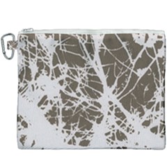 Botanical Motif Drawing Design Canvas Cosmetic Bag (xxxl)