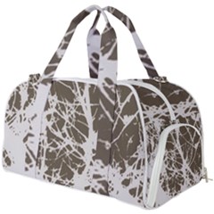 Botanical Motif Drawing Design Burner Gym Duffel Bag by dflcprintsclothing