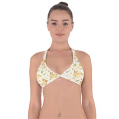 Cute Rabbits - Easter Spirit  Halter Neck Bikini Top by ConteMonfrey