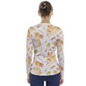 Cute Rabbits - Easter Spirit  V-Neck Long Sleeve Top View2