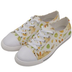 Cute Rabbits - Easter Spirit  Men s Low Top Canvas Sneakers by ConteMonfrey